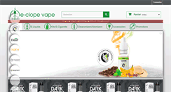 Desktop Screenshot of e-clopevape.com